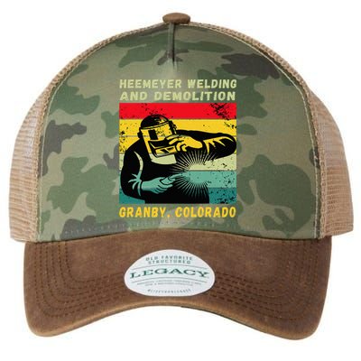 Heemeyer Welding And Demolition Grandby Colorado Legacy Tie Dye Trucker Hat