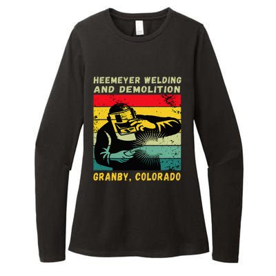 Heemeyer Welding And Demolition Grandby Colorado Womens CVC Long Sleeve Shirt