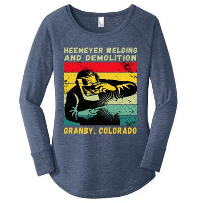 Heemeyer Welding And Demolition Grandby Colorado Women's Perfect Tri Tunic Long Sleeve Shirt