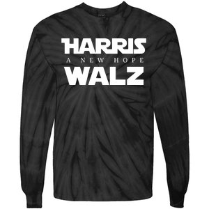 Harris Walz A New Hope Tie-Dye Long Sleeve Shirt