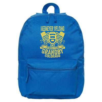 Heemeyer Welding And Demolition Grandby Colorado 16 in Basic Backpack