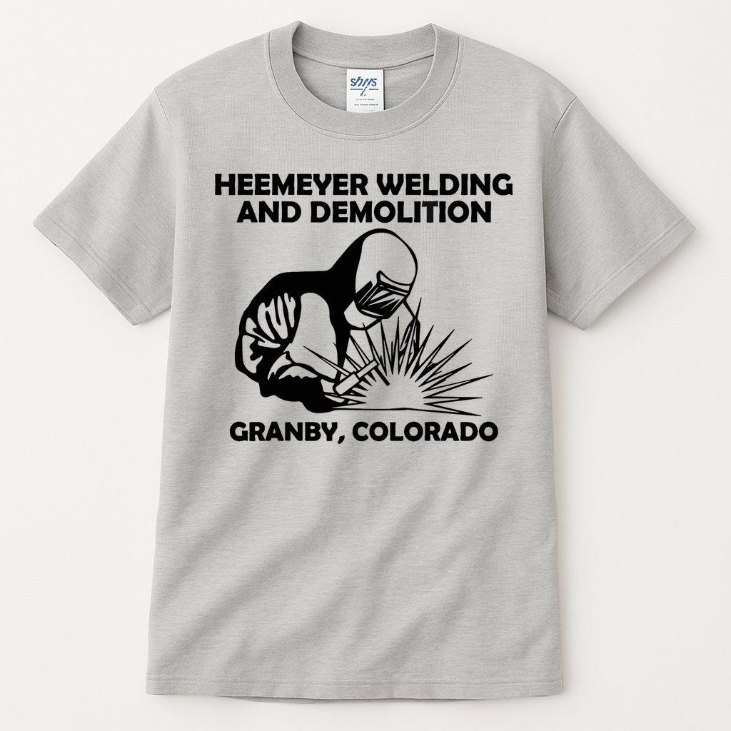 Heemeyer Welding And Demolition Grandby Colorado Tall T-Shirt