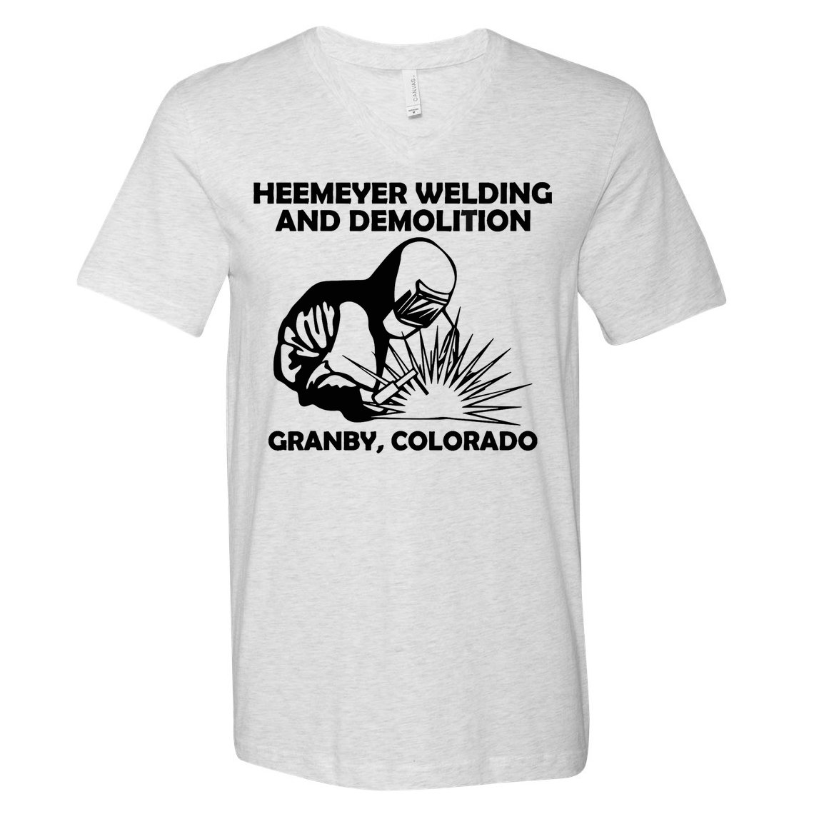 Heemeyer Welding And Demolition Grandby Colorado V-Neck T-Shirt