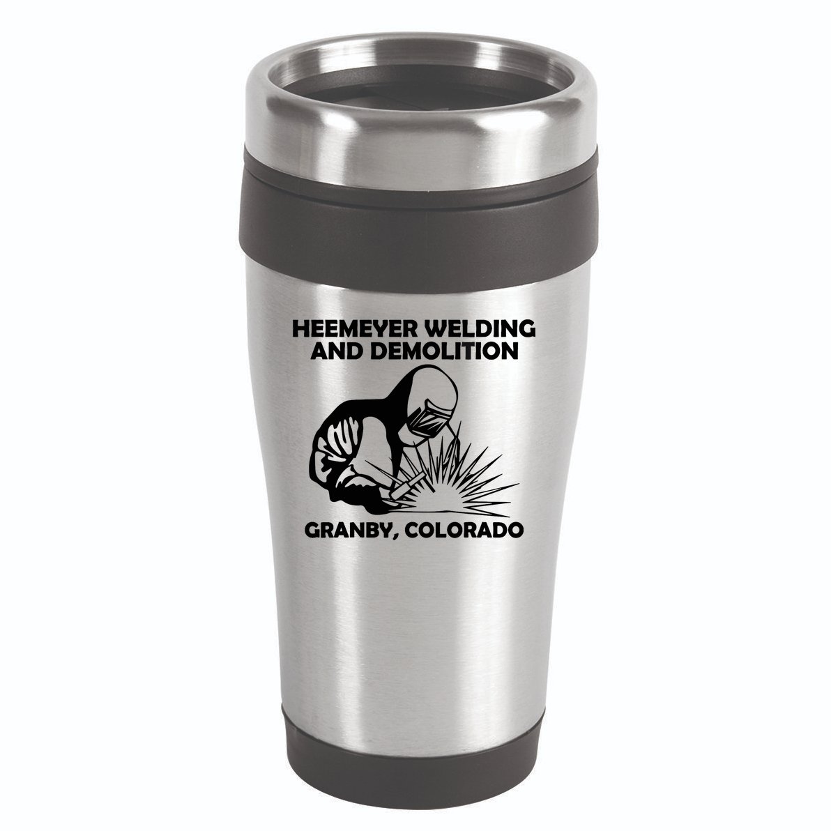 Heemeyer Welding And Demolition Grandby Colorado 16oz Travel Tumbler
