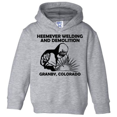 Heemeyer Welding And Demolition Grandby Colorado Toddler Hoodie