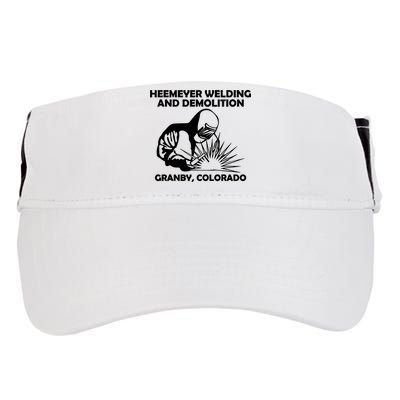 Heemeyer Welding And Demolition Grandby Colorado Adult Drive Performance Visor