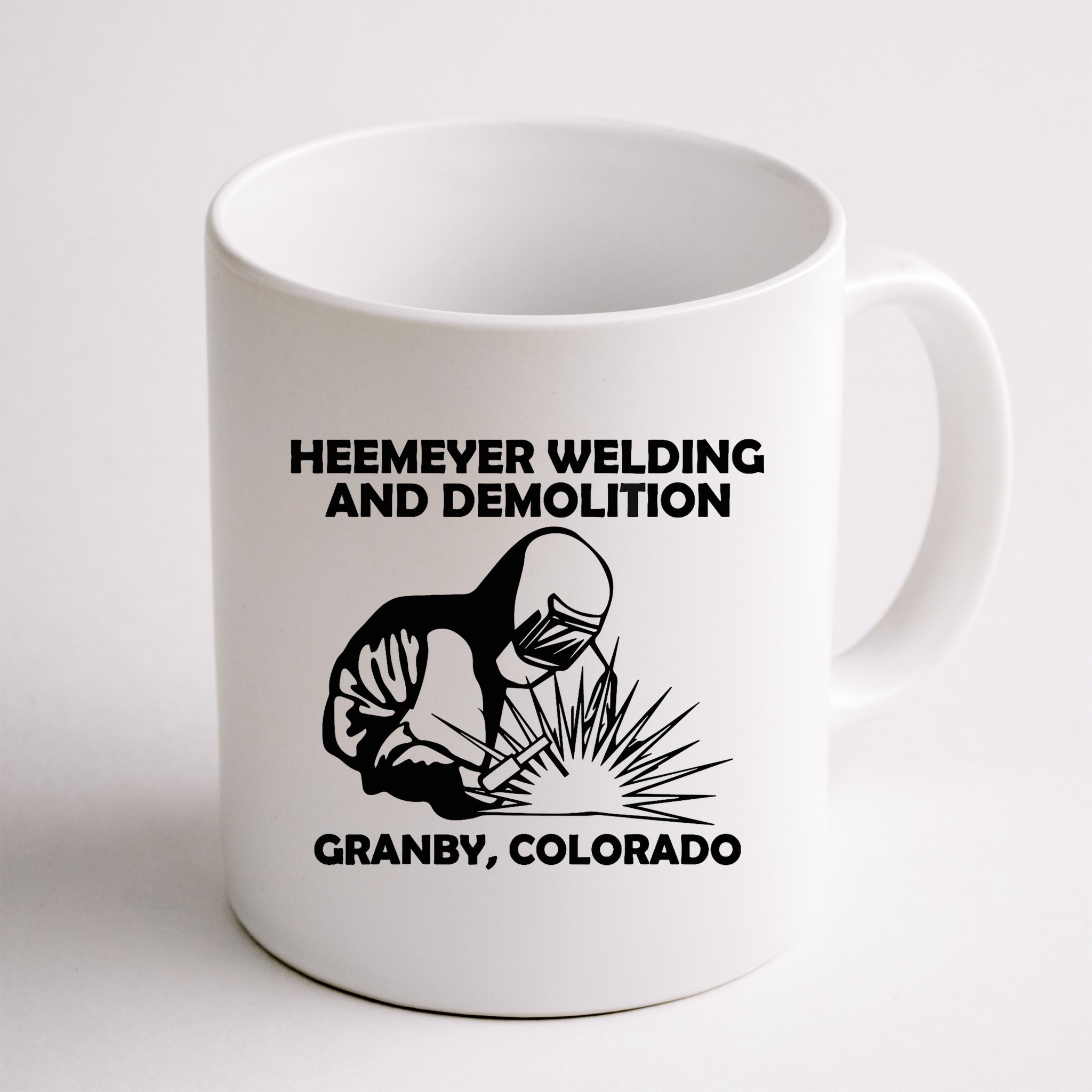 Heemeyer Welding And Demolition Grandby Colorado Mug