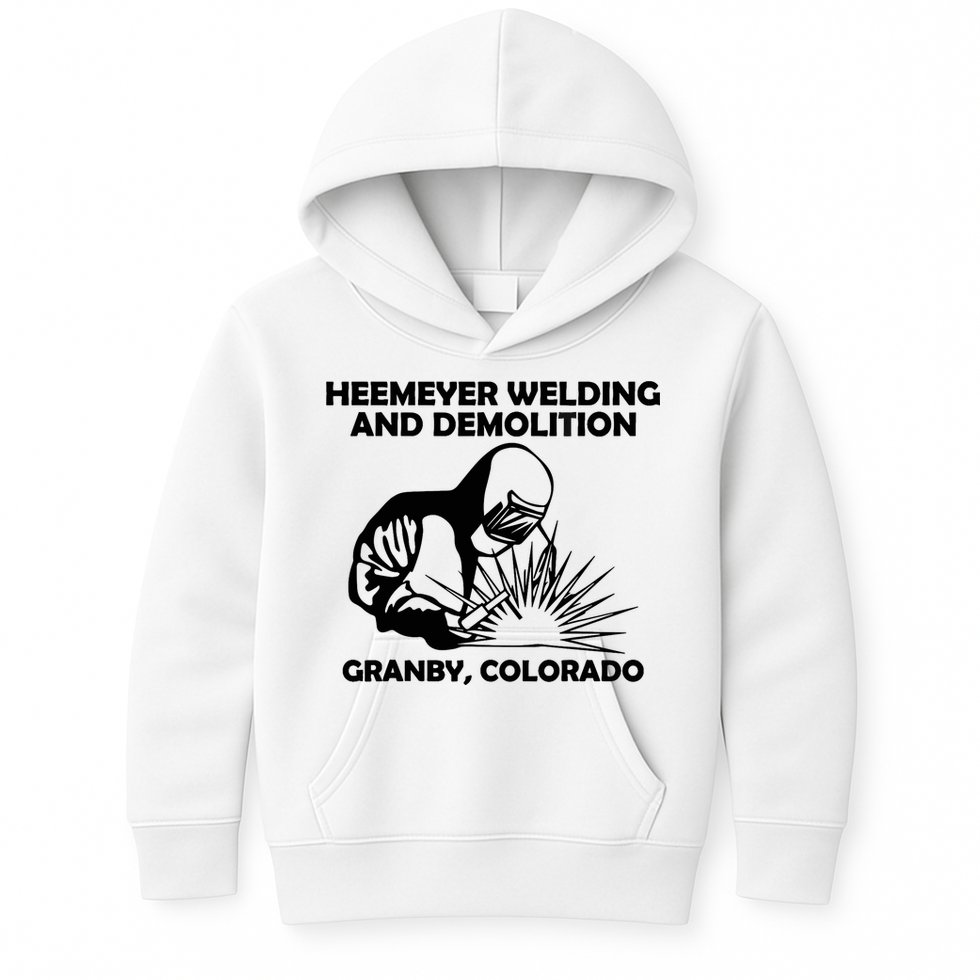 Heemeyer Welding And Demolition Grandby Colorado Kids Hoodie