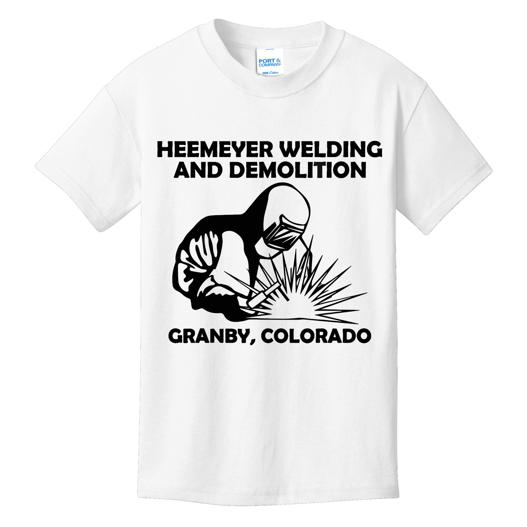 Heemeyer Welding And Demolition Grandby Colorado Kids T-Shirt