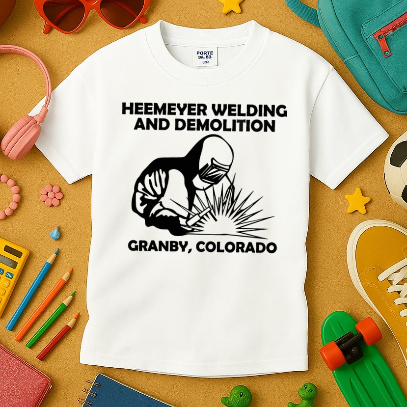Heemeyer Welding And Demolition Grandby Colorado Kids T-Shirt