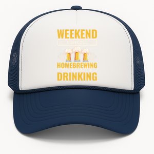 Homebrewing With A Chance Of Ing Beer Er Funny Gift Trucker Hat