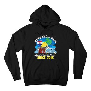 Husband & Wife Anniversary Trip Since 2018 Paraguay Hoodie