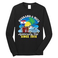 Husband & Wife Anniversary Trip Since 2018 Paraguay Long Sleeve Shirt