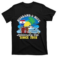 Husband & Wife Anniversary Trip Since 2018 Paraguay T-Shirt