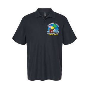 Husband & Wife Anniversary Trip Since 2018 Paraguay Softstyle Adult Sport Polo