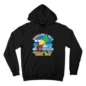 Husband & Wife Anniversary Trip Since 2018 Paraguay Tall Hoodie