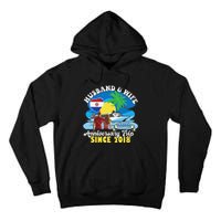 Husband & Wife Anniversary Trip Since 2018 Paraguay Tall Hoodie