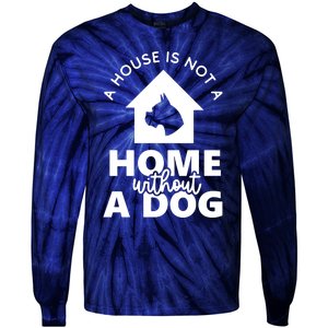 Home Without A Dog Tie-Dye Long Sleeve Shirt