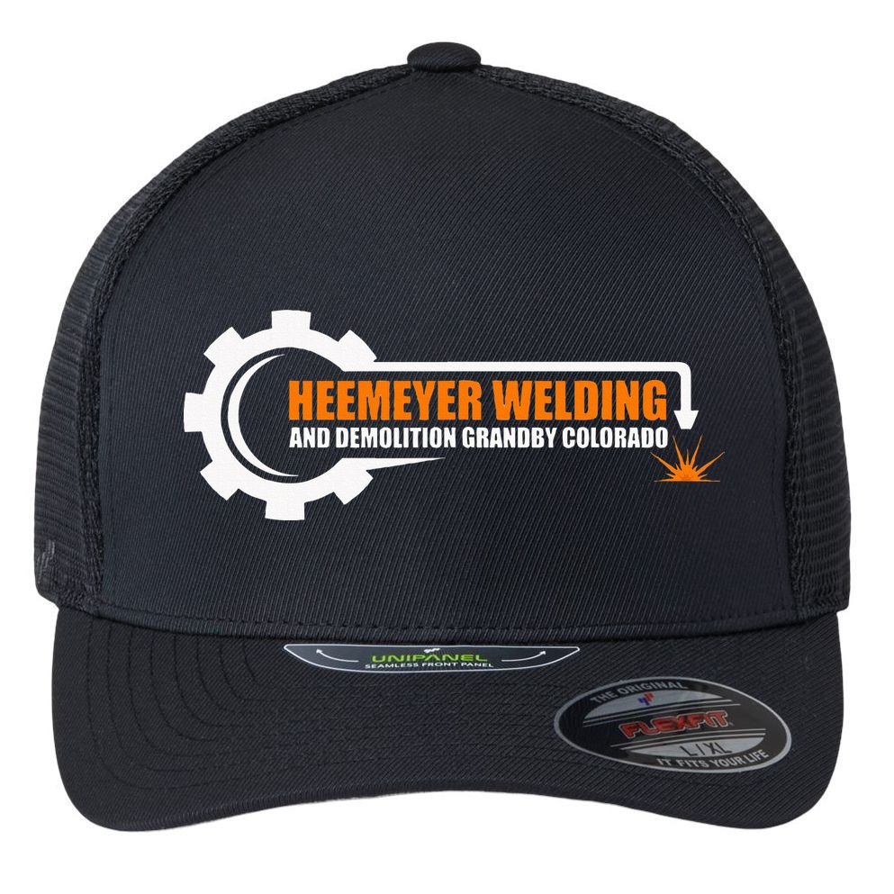 Heemeyer Welding And Demolition Grandby Colorado Heemeyer Flexfit Unipanel Trucker Cap