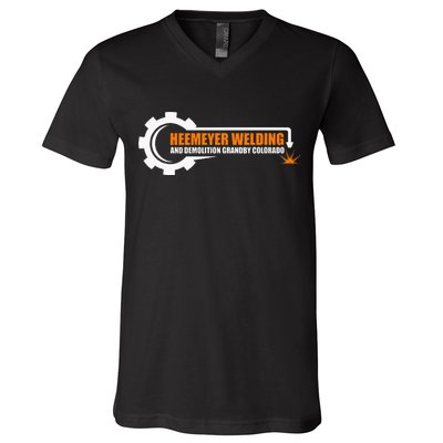 Heemeyer Welding And Demolition Grandby Colorado Heemeyer V-Neck T-Shirt