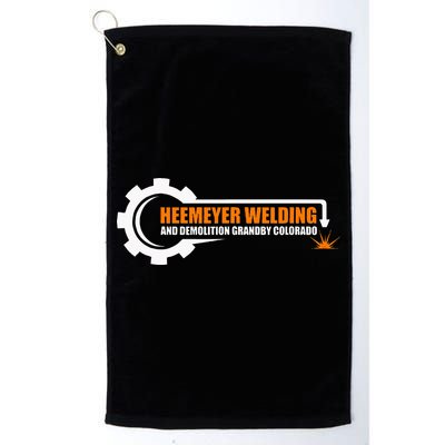 Heemeyer Welding And Demolition Grandby Colorado Heemeyer Golf Towel