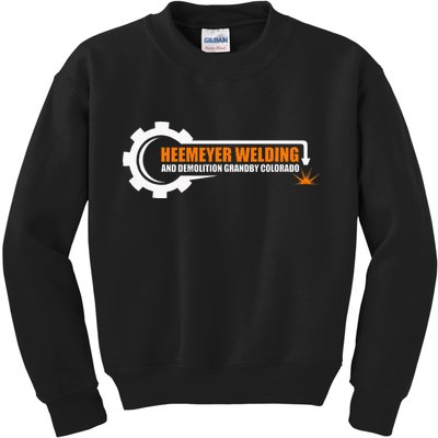 Heemeyer Welding And Demolition Grandby Colorado Heemeyer Kids Sweatshirt
