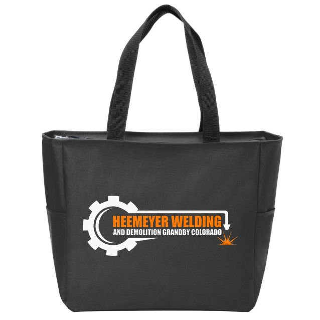 Heemeyer Welding And Demolition Grandby Colorado Heemeyer Zip Tote Bag