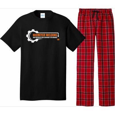 Heemeyer Welding And Demolition Grandby Colorado Fun Welder Pajama Set