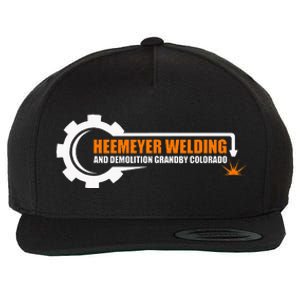 Heemeyer Welding And Demolition Grandby Colorado Fun Welder Wool Snapback Cap