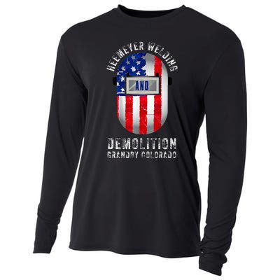 Heemeyer Welding And Demolition Grandby Colorado Welder Cooling Performance Long Sleeve Crew