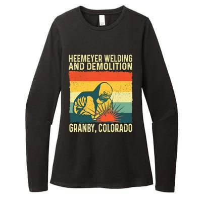 Heemeyer Welding And Demolition Grandby Colorado Womens CVC Long Sleeve Shirt