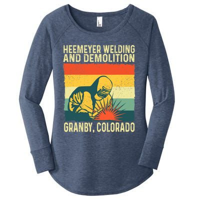 Heemeyer Welding And Demolition Grandby Colorado Women's Perfect Tri Tunic Long Sleeve Shirt