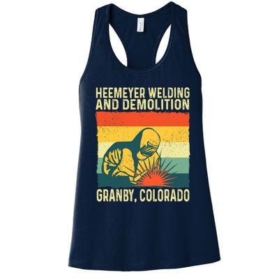 Heemeyer Welding And Demolition Grandby Colorado Women's Racerback Tank