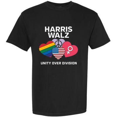 Harris Walz A Vote For Unity Garment-Dyed Heavyweight T-Shirt