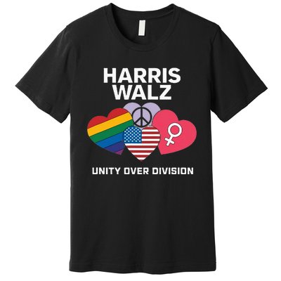 Harris Walz A Vote For Unity Premium T-Shirt