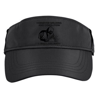 Heemeyer Welding And Demolition Grandby Colorado Adult Drive Performance Visor