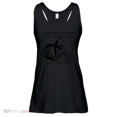 Heemeyer Welding And Demolition Grandby Colorado Ladies Essential Flowy Tank