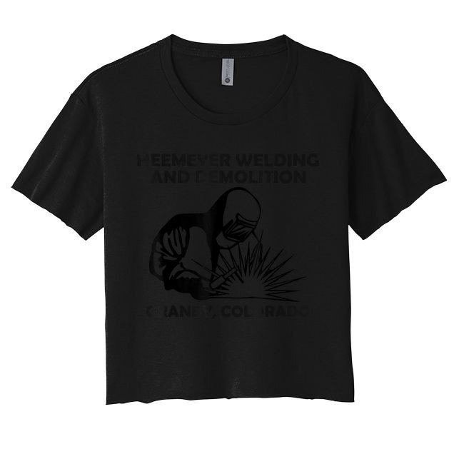 Heemeyer Welding And Demolition Grandby Colorado Crop Top