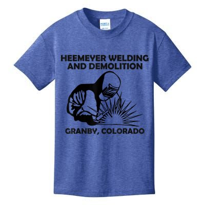 Heemeyer Welding And Demolition Grandby Colorado Kids T-Shirt