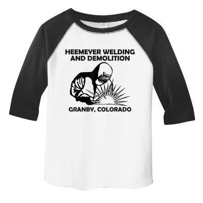 Heemeyer Welding And Demolition Grandby Colorado Toddler Fine Jersey T-Shirt