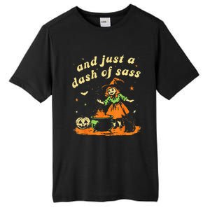 Halloween Witch And Just A Dash Of Sass Tall Fusion ChromaSoft Performance T-Shirt