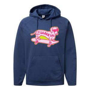 He Was A Sk8er Boi Performance Fleece Hoodie