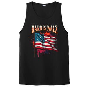 Harris Walz American Flag Gift PosiCharge Competitor Tank