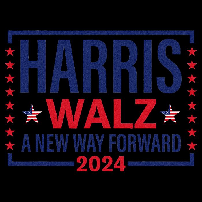 Harris Walz A New Way Forward 2024 Flat Bill Trucker Hat