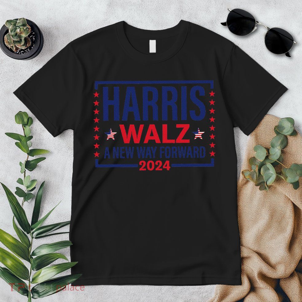 Harris Walz A New Way Forward 2024 Premium T-Shirt