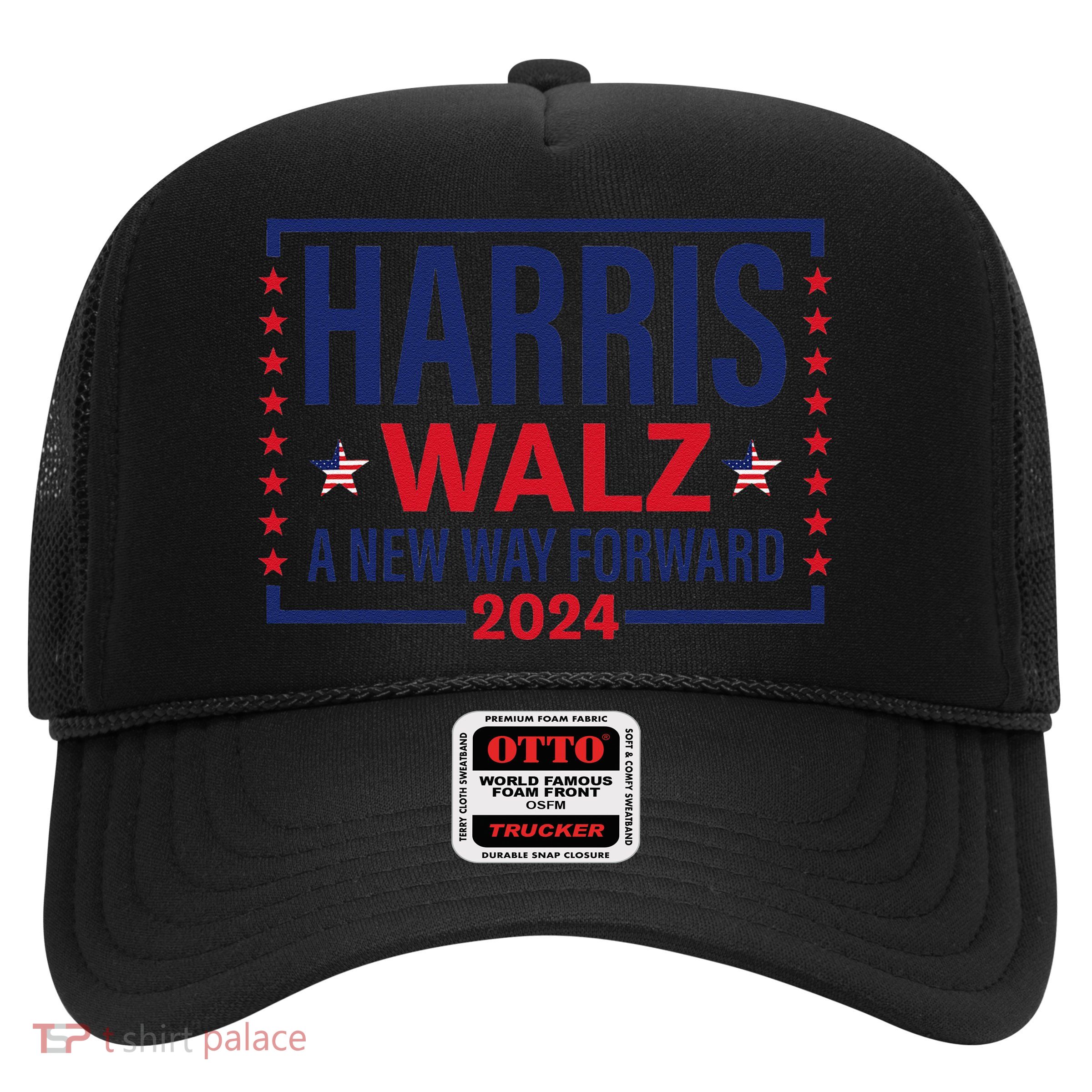 Harris Walz A New Way Forward 2024 Trucker Hat