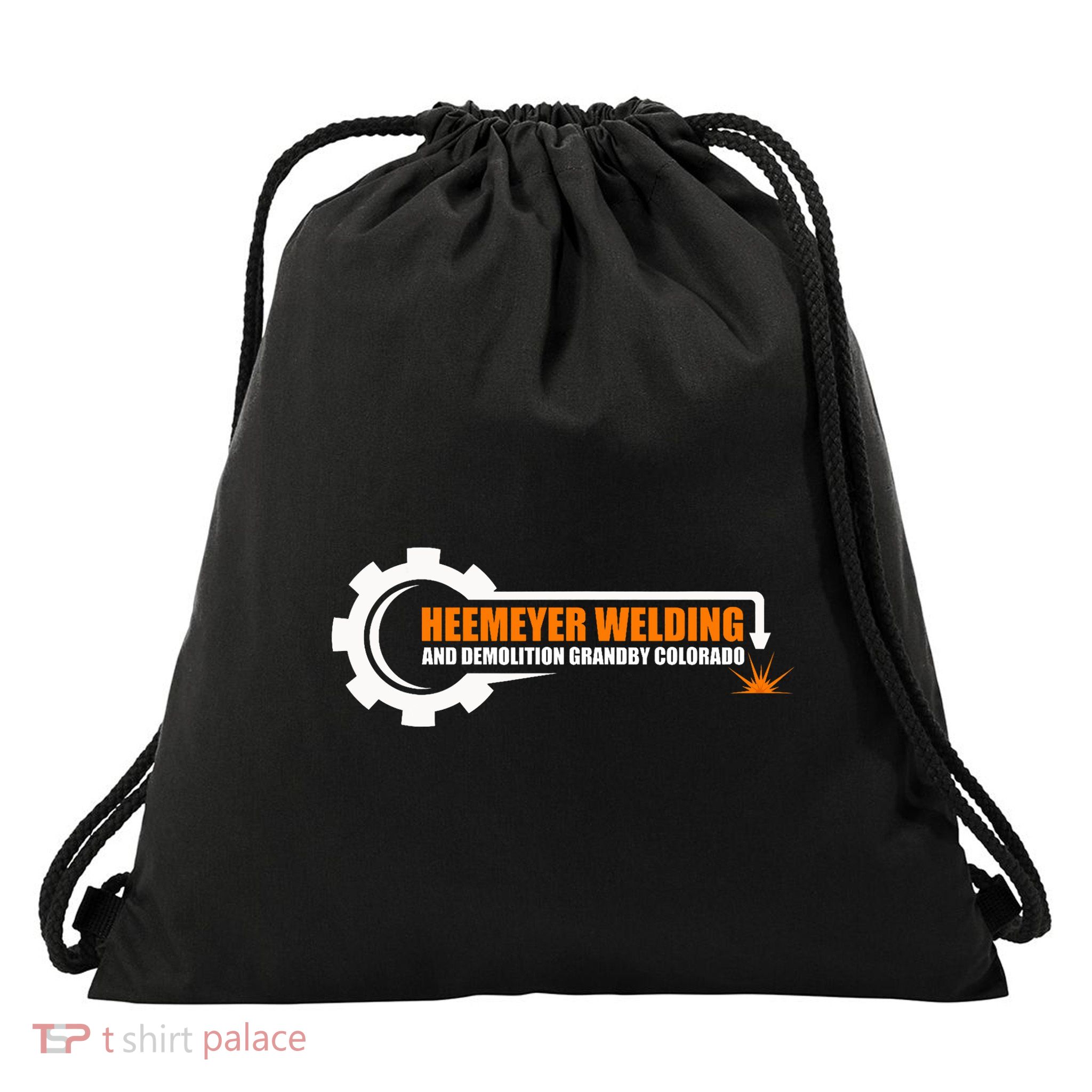 Heemeyer Welding And Demolition Grandby Colorado Fun Welder Drawstring Bag