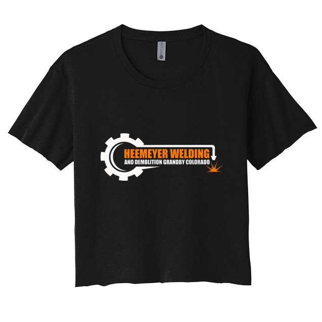 Heemeyer Welding And Demolition Grandby Colorado Fun Welder Crop Top