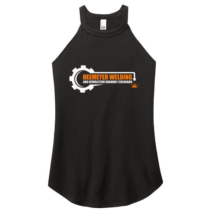 Heemeyer Welding And Demolition Grandby Colorado Fun Welder Women's Perfect Tri Rocker Tank