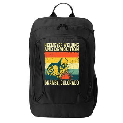 Heemeyer Welding And Demolition Grandby Colorado City Backpack